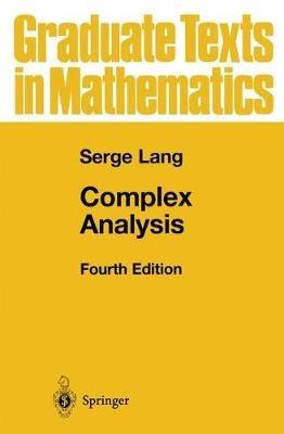Complex Analysis - Serge Lang - cover