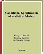 Conditional Specification of Statistical Models