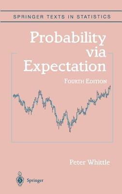 Probability via Expectation - Peter Whittle - cover