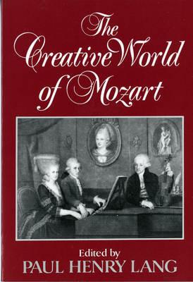 The Creative World of Mozart - cover