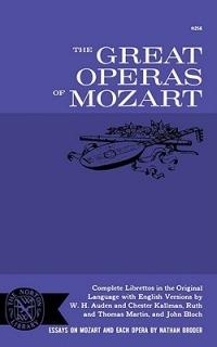 The Great Operas of Mozart - cover