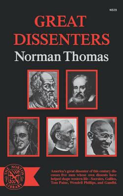 Great Dissenters - Norman Thomas - cover