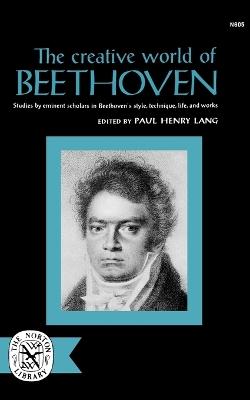 Creative World of Beethoven - cover