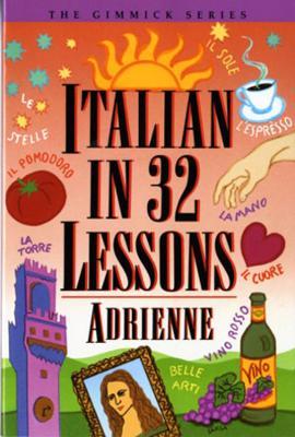 Italian in 32 Lessons - Adrienne - cover