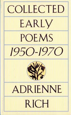 Collected Early Poems: 1950-1970 - Adrienne Rich - cover