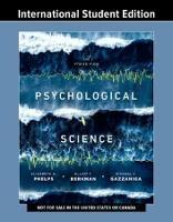 Psychological Science - Elizabeth A. Phelps,Elliot Berkman,Michael Gazzaniga - cover