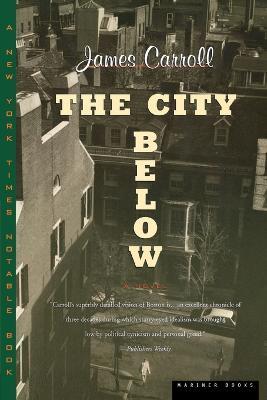 The City below - James Carroll - cover