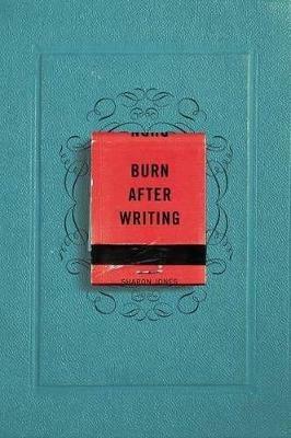 Burn After Writing - Sharon Jones - cover