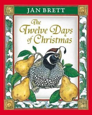 The Twelve Days of Christmas - Jan Brett - cover