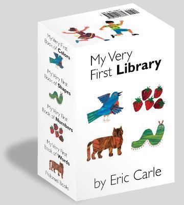 My Very First Library: My Very First Book of Colors, My Very First Book of Shapes, My Very First Book of Numbers, My Very First Books of Words - Eric Carle - cover