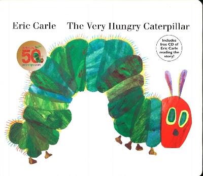 The Very Hungry Caterpillar: board book & CD - Eric Carle - cover