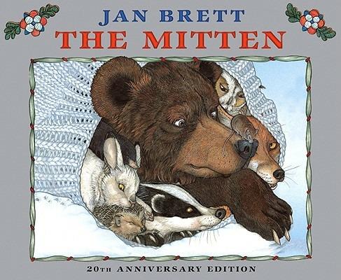 The Mitten - Jan Brett - cover