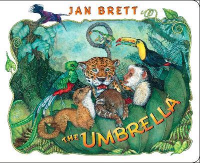 The Umbrella: board book - Jan Brett - cover