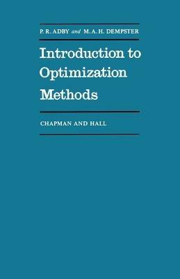 Introduction to Optimization Methods - P. Adby - cover