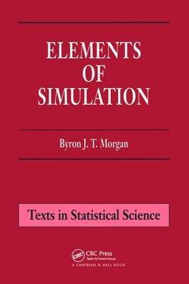 Elements of Simulation - Byron J.T. Morgan - cover