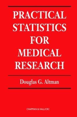Practical Statistics for Medical Research - Douglas G. Altman - cover