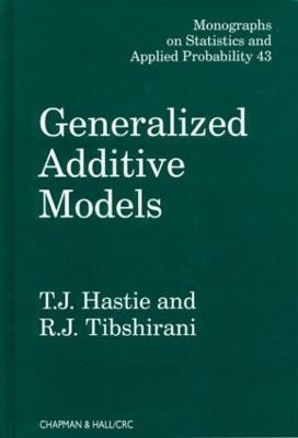 Generalized Additive Models - T.J. Hastie,R.J. Tibshirani - cover