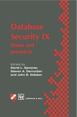 Database Security IX: Status and prospects - cover