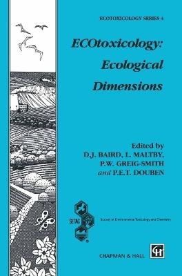 ECOtoxicology: Ecological Dimensions - cover