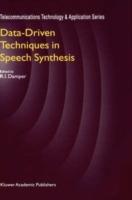 Data-Driven Techniques in Speech Synthesis - cover
