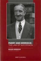 Parry and Kerridge: The Law of Succession - R Kerridge - cover