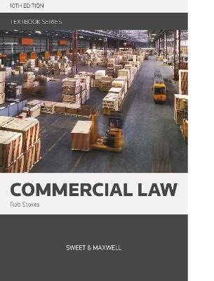 Commercial Law - Dr Rob Stokes - cover