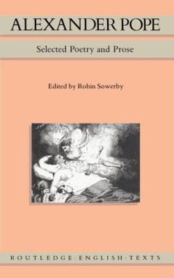 Alexander Pope: Selected Poetry and Prose - Alexander Pope - cover