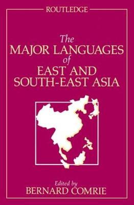 The Major Languages of East and South-East Asia - cover