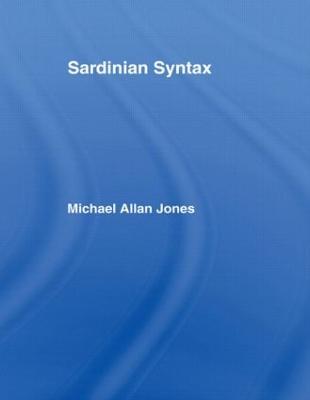 Sardinian Syntax - Michael Jones - cover