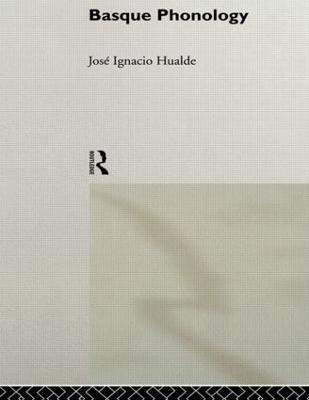 Basque Phonology - José Ignacio Hualde - cover