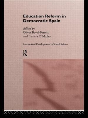 Education Reform in Contemporary Spain - cover