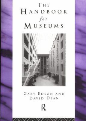 Handbook for Museums - David Dean,Gary Edson - cover