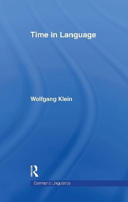Time in Language - Wolfgang Klein - cover