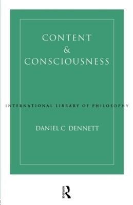 Content and Consciousness - Daniel C. Dennett - cover