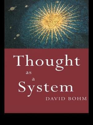 Thought as a System: Second edition - Chris Jenks - cover