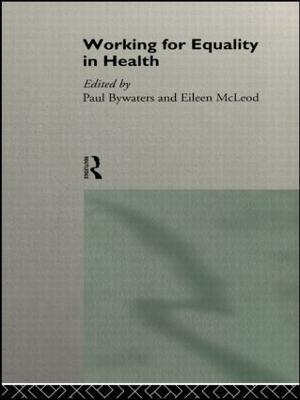 Working for Equality in Health - cover