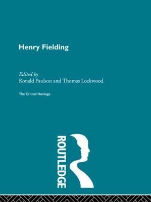 Henry Fielding: The Critical Heritage - cover