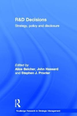 R&D Decisions: Strategy Policy and Innovations - cover