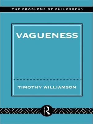 Vagueness - Timothy Williamson - cover