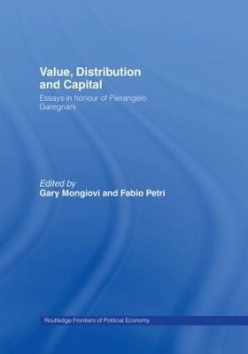 Value, Distribution and Capital - cover