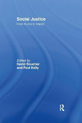 Perspectives on Social Justice: From Hume to Walzer - cover