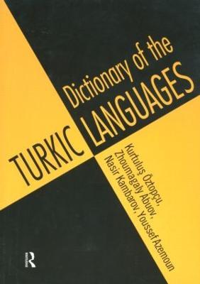 Dictionary of Turkic Languages - cover
