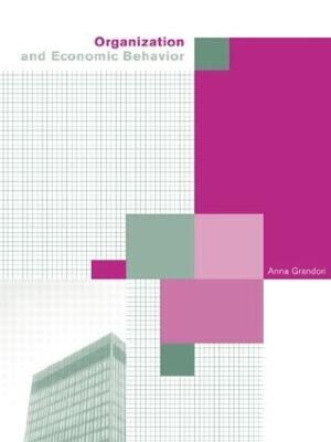 Organization and Economic Behaviour - Anna Grandori - cover