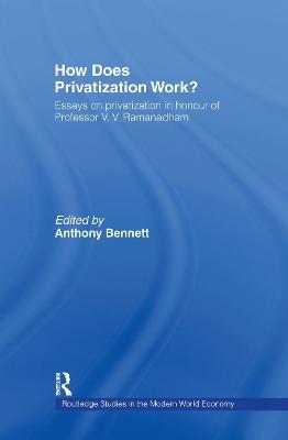 How Does Privatization Work? - cover