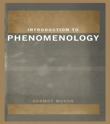 Introduction to Phenomenology - Dermot Moran - cover