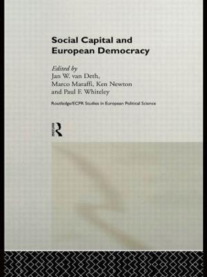 Social Capital and European Democracy - cover