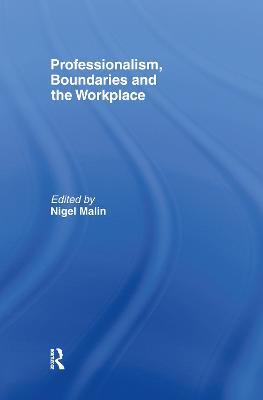Professionalism, Boundaries and the Workplace - cover