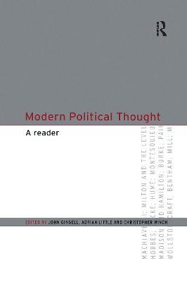 Modern Political Thought: A Reader - cover