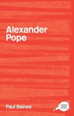 Alexander Pope - Paul Baines - cover