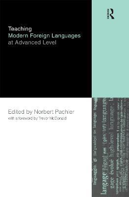 Teaching Modern Foreign Languages at Advanced Level - cover